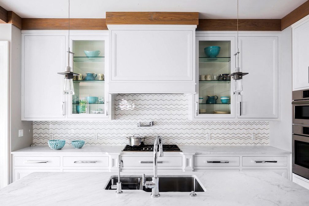 Modern Art Kitchen bespoke millwork commission — modern sculleries series