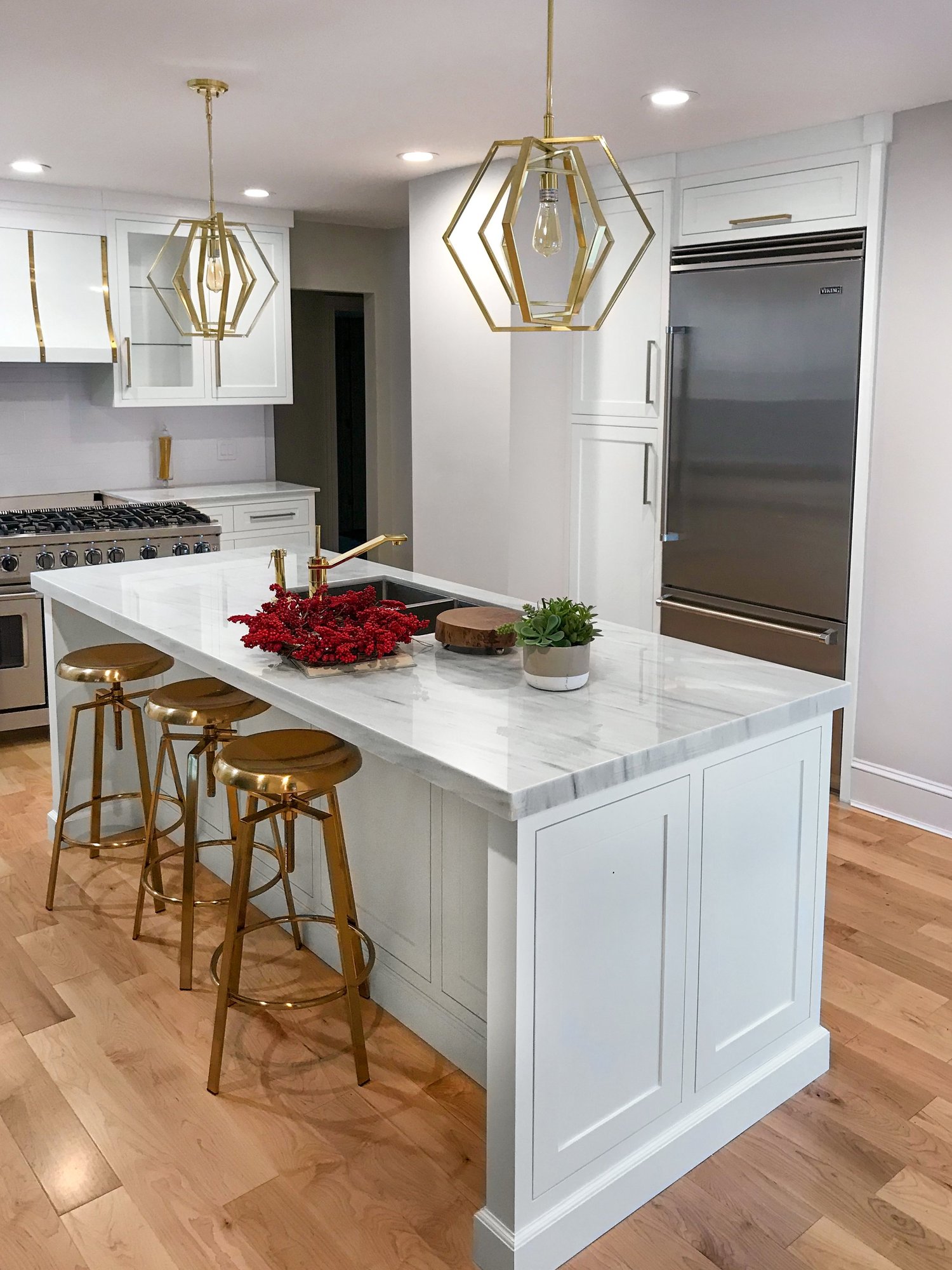 Modern Art Kitchen bespoke millwork commission — modern sculleries series