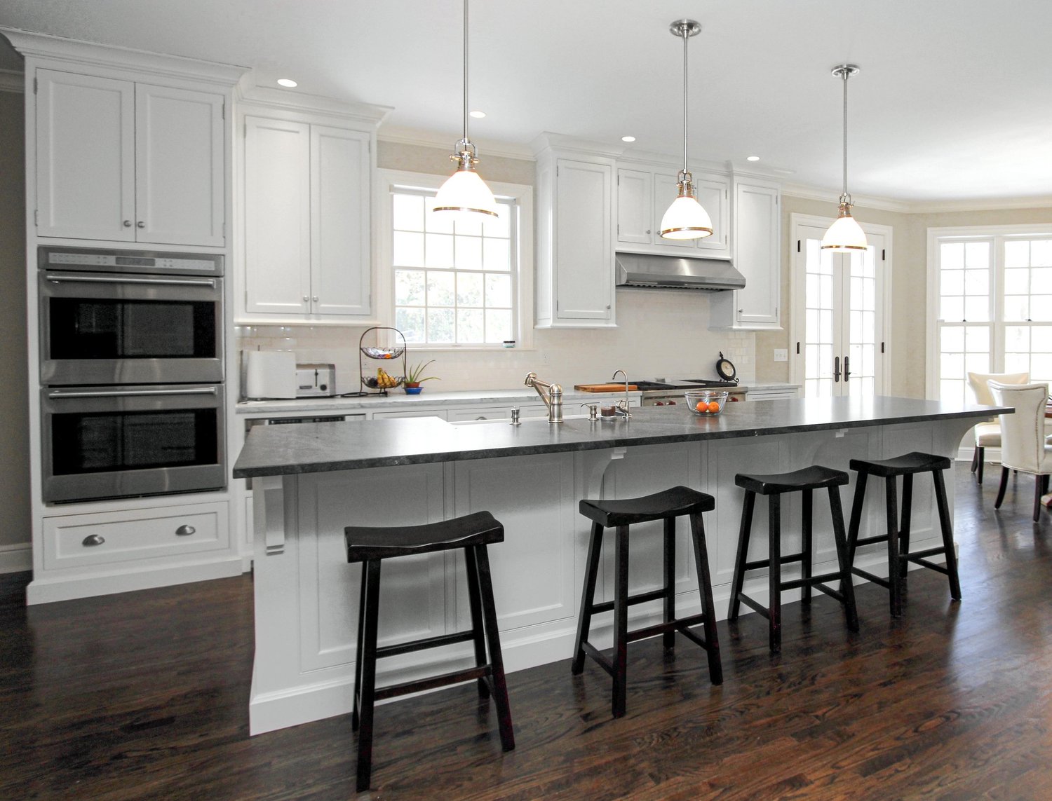 Modern Art Kitchen bespoke millwork commission — modern sculleries series