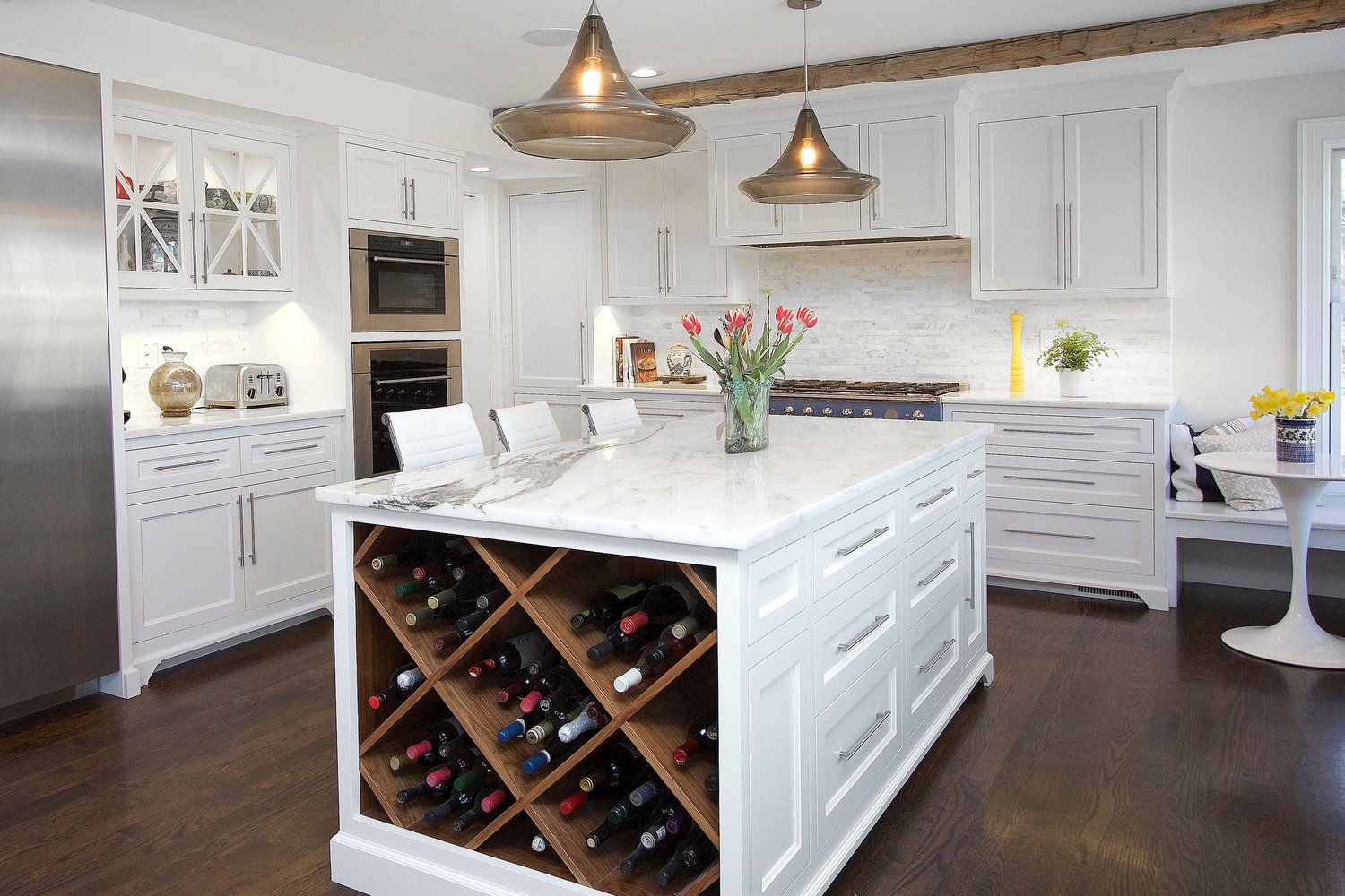 Modern Art Kitchen bespoke millwork commission — modern sculleries series