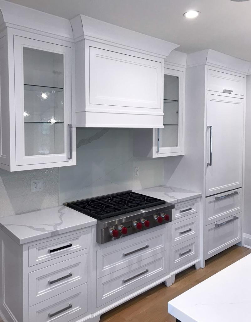 Modern Art Kitchen bespoke millwork commission — modern sculleries series
