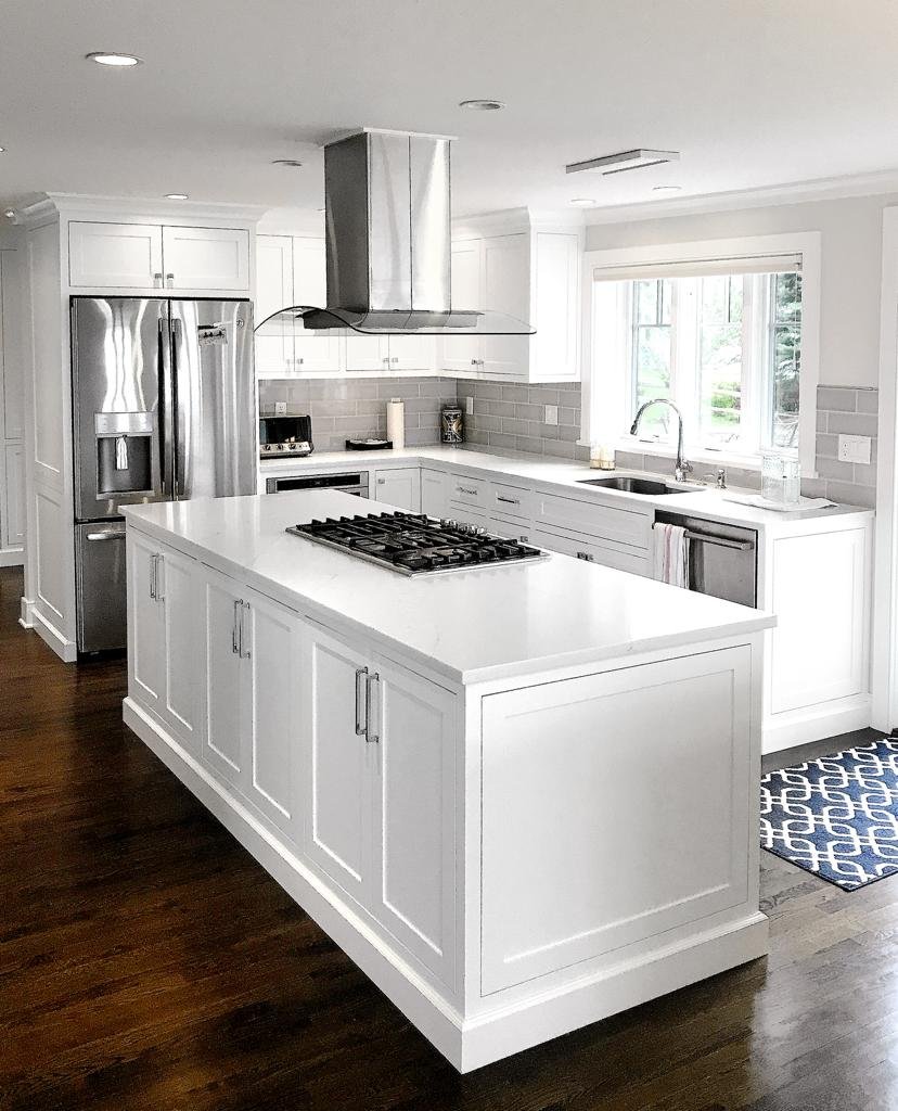 Modern Art Kitchen bespoke millwork commission — modern sculleries series