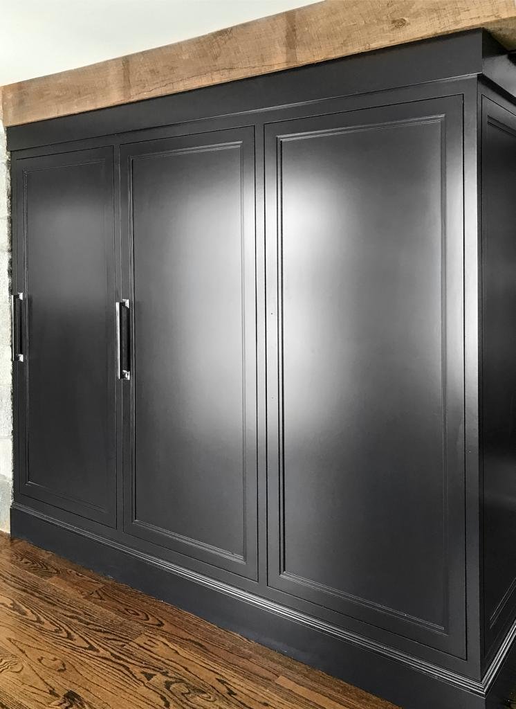 Modern Art Kitchen bespoke millwork commission — modern sculleries series
