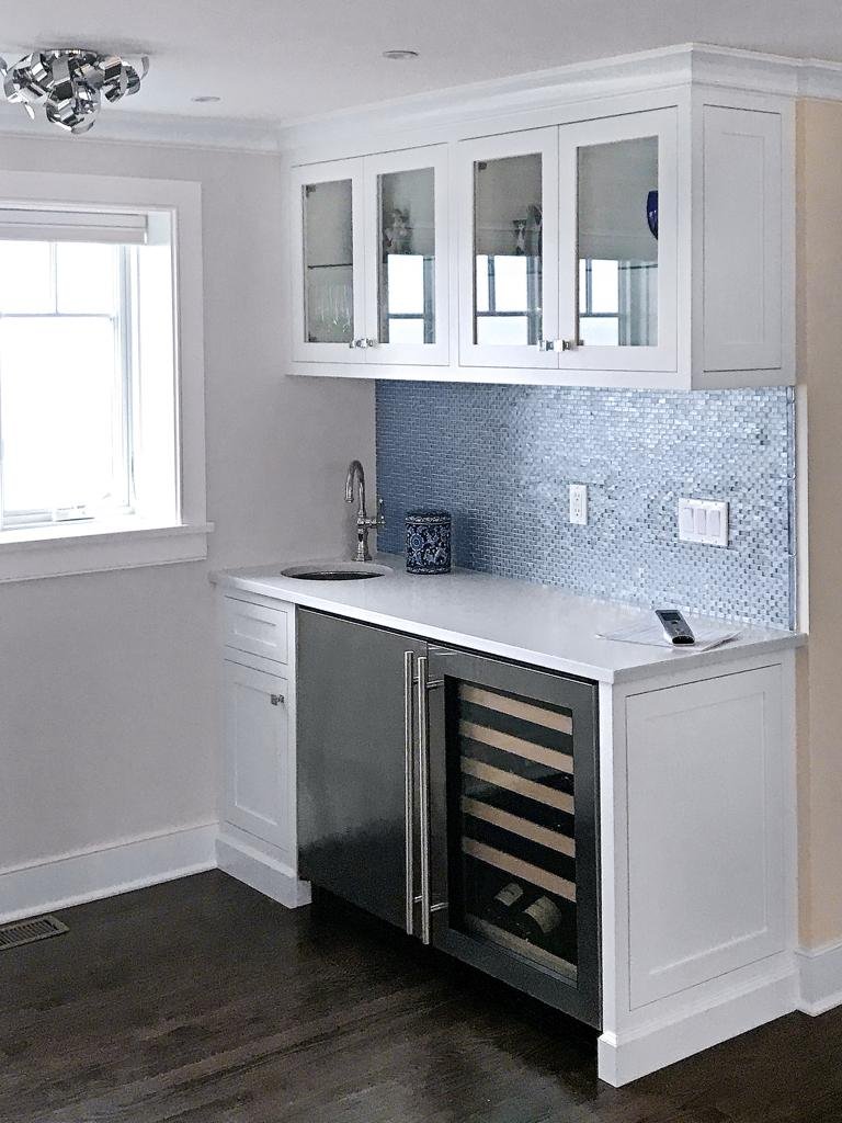 Modern Art Kitchen bespoke millwork commission — modern sculleries series