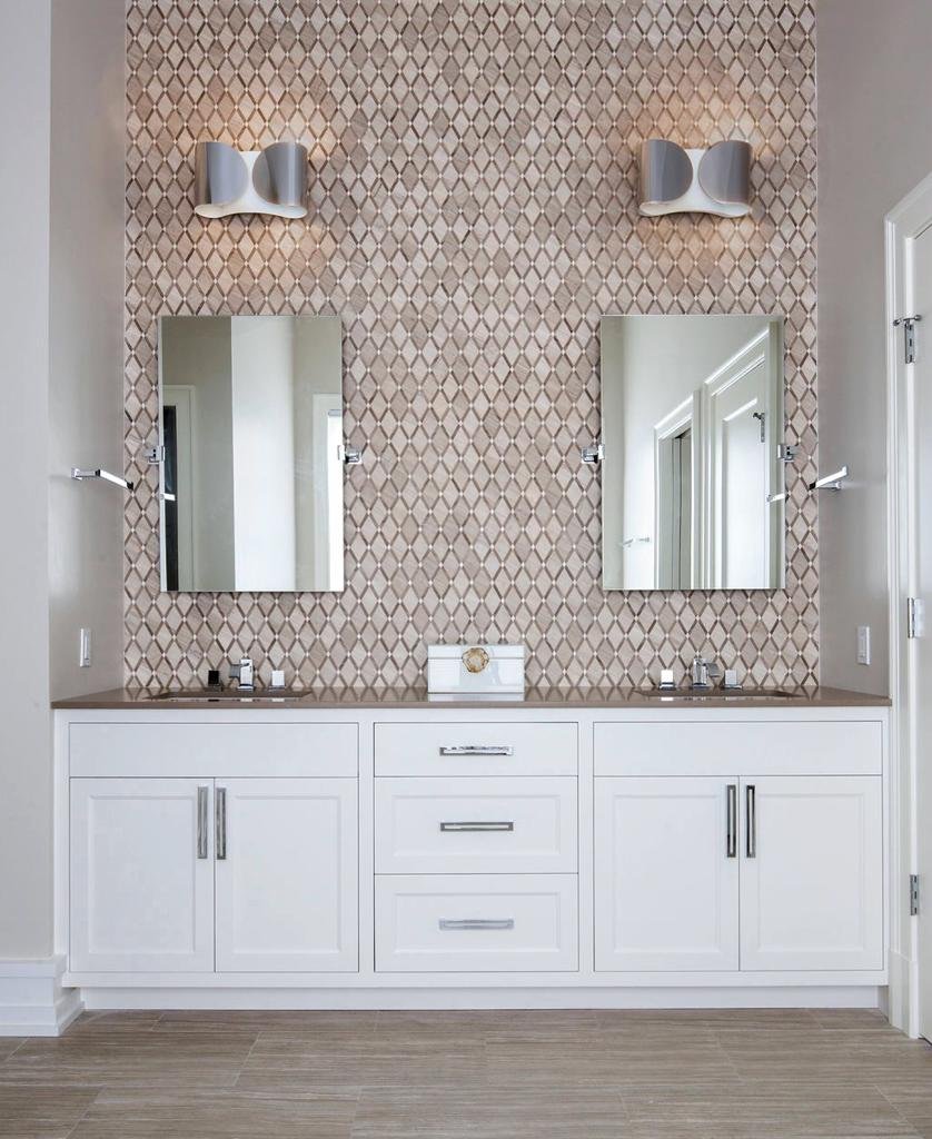 Modern Art Kitchen bespoke millwork commission — bath & vanity suites series