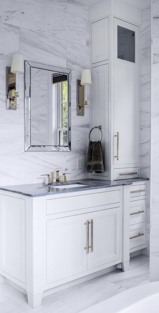 Modern Art Kitchen bespoke millwork commission — bath & vanity suites series